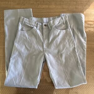 Levi's Sta Prest Pants Blue Slacks Mens Straight Leg USA Vintage
